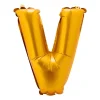 Xenos Ballonnen-Folieballon - V - 30 cm