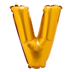 Xenos Ballonnen-Folieballon - V - 30 cm