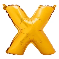 Xenos Ballonnen-Folieballon - X - 30 cm