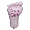 Xenos Ballonnen|Babyshower-Folieballon it's a girl - roze - 65 cm
