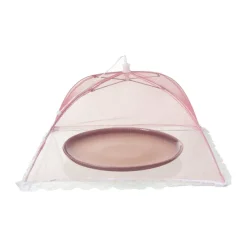Xenos Foodcovers-Foodcover paraplu - roze - 35x35x20 cm