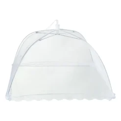 Xenos Foodcovers-Foodcover paraplu - wit - 20x35x35 cm