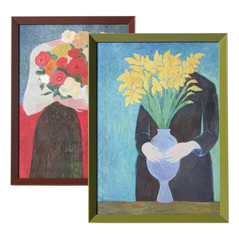 Xenos Fotolijsten-Fotolijst - groen - 13x18 cm