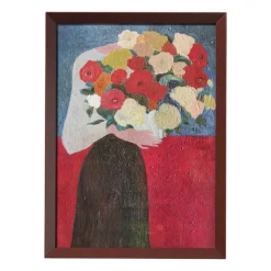 Xenos Fotolijsten-Fotolijst - rood - 13x18 cm