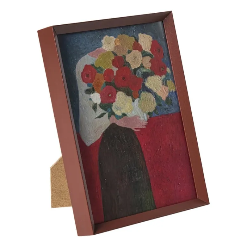 Xenos Fotolijsten-Fotolijst - rood - 13x18 cm