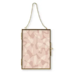 Xenos Fotolijsten-Fotolijst aan ketting - goud - 13x18 cm