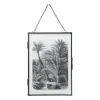 Xenos Fotolijsten-Fotolijst aan ketting staand – zwart - 21x30 cm
