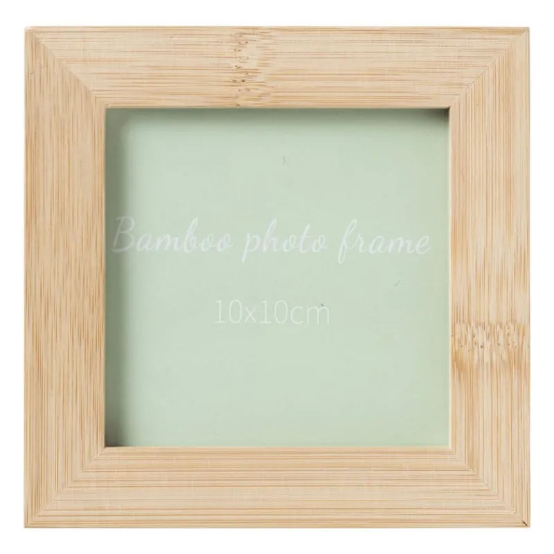 Xenos Fotolijsten-Fotolijst bamboe - 10x10 cm