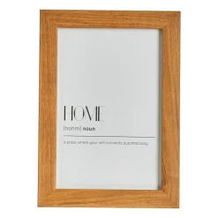 Xenos Fotolijsten-Fotolijst basic - hout - 10x15 cm