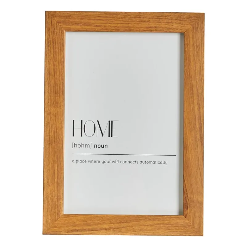 Xenos Fotolijsten-Fotolijst basic - hout - 10x15 cm