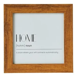 Xenos Fotolijsten-Fotolijst basic - hout - 10x10 cm