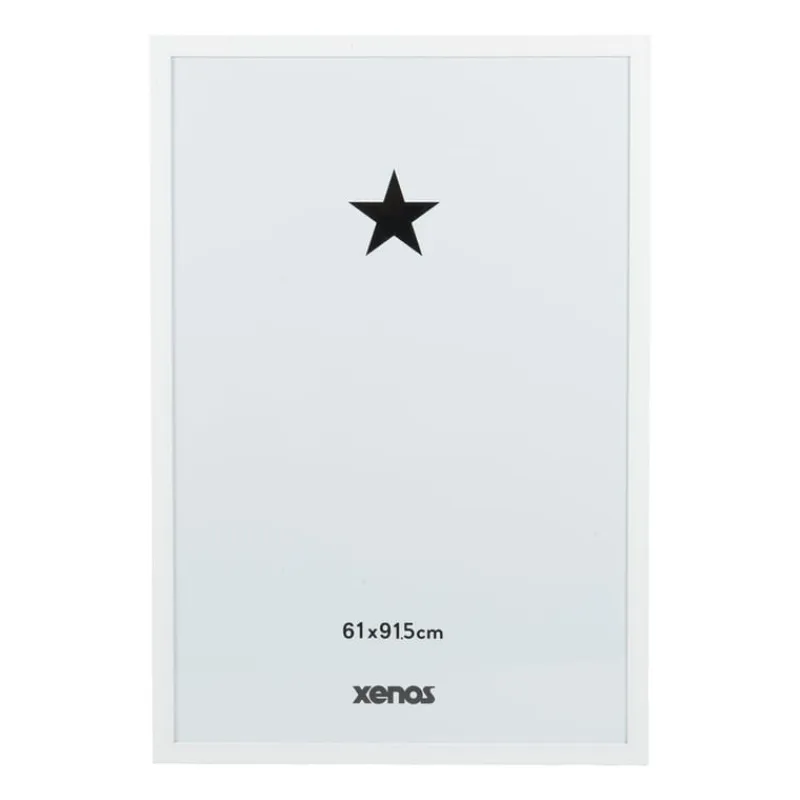Xenos Fotolijsten-Fotolijst basic - 61x91.5 cm - wit