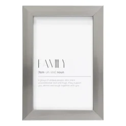 Xenos Fotolijsten-Fotolijst basic - zilver - 10x15 cm