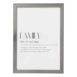 Xenos Fotolijsten-Fotolijst basic - zilver - 21x30 cm
