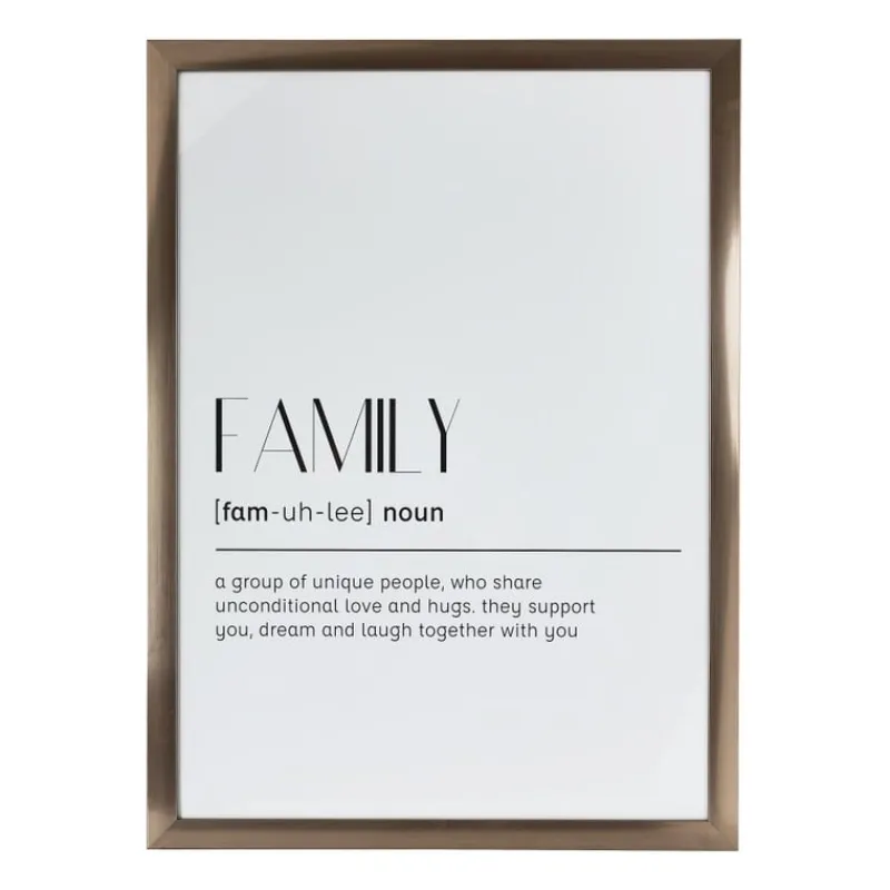 Xenos Fotolijsten-Fotolijst basic - zilver - 50x70 cm