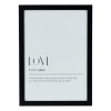 Xenos Fotolijsten-Fotolijst basic - zwart - 21x30 cm