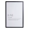 Xenos Fotolijsten-Fotolijst basic - zwart - 61x91.5 cm