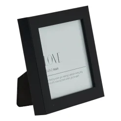 Xenos Fotolijsten-Fotolijst basic - zwart - 10x10 cm