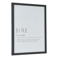 Xenos Fotolijsten-Fotolijst basic - zwart - 30x40 cm