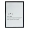Xenos Kerstcadeaus|Fotolijsten-Fotolijst basic - zwart - 50x70 cm