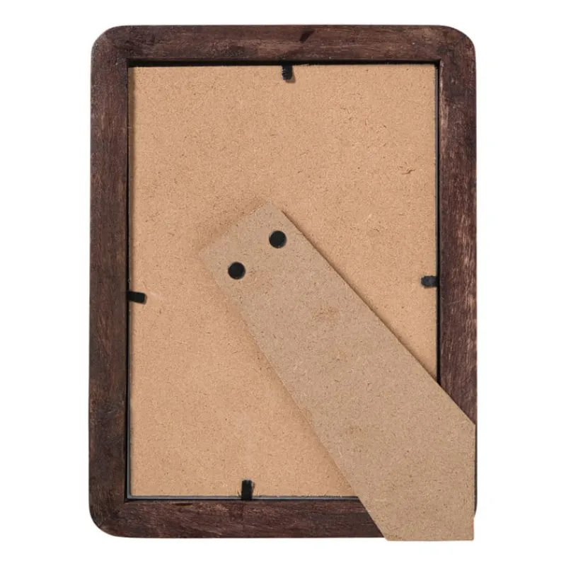 Xenos Fotolijsten-Fotolijst hout groot - bruin - 12.7x17.8 cm