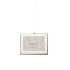 Xenos Fotolijsten-Fotolijst met ketting - 15x20x1 cm - goudkleurig