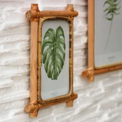 Xenos Fotolijsten-Fotolijst met rotan frame - 13x18 cm