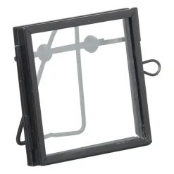 Xenos Fotolijsten-Fotolijst mini - zwart - 6x6 cm