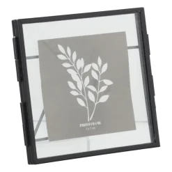 Xenos Fotolijsten-Fotolijst mini - zwart - 10x10 cm