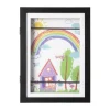 Xenos Fotolijsten-Fotolijst voor tekeningen - zwart - 32x23x3 cm