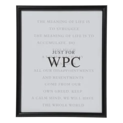 Xenos Fotolijsten-Fotolijst WPC - zwart - 20x25 cm