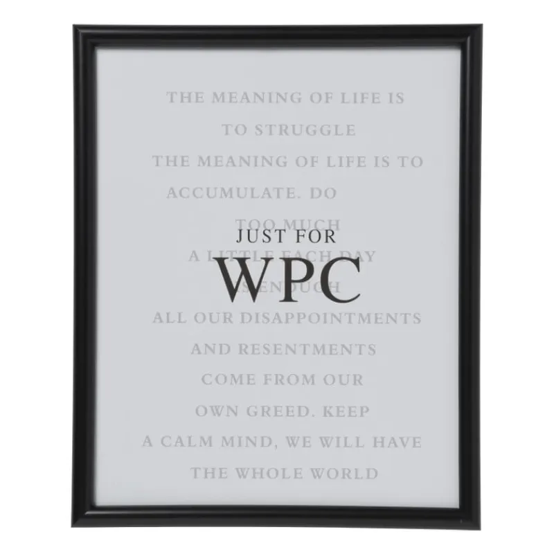Xenos Fotolijsten-Fotolijst WPC - zwart - 20x25 cm