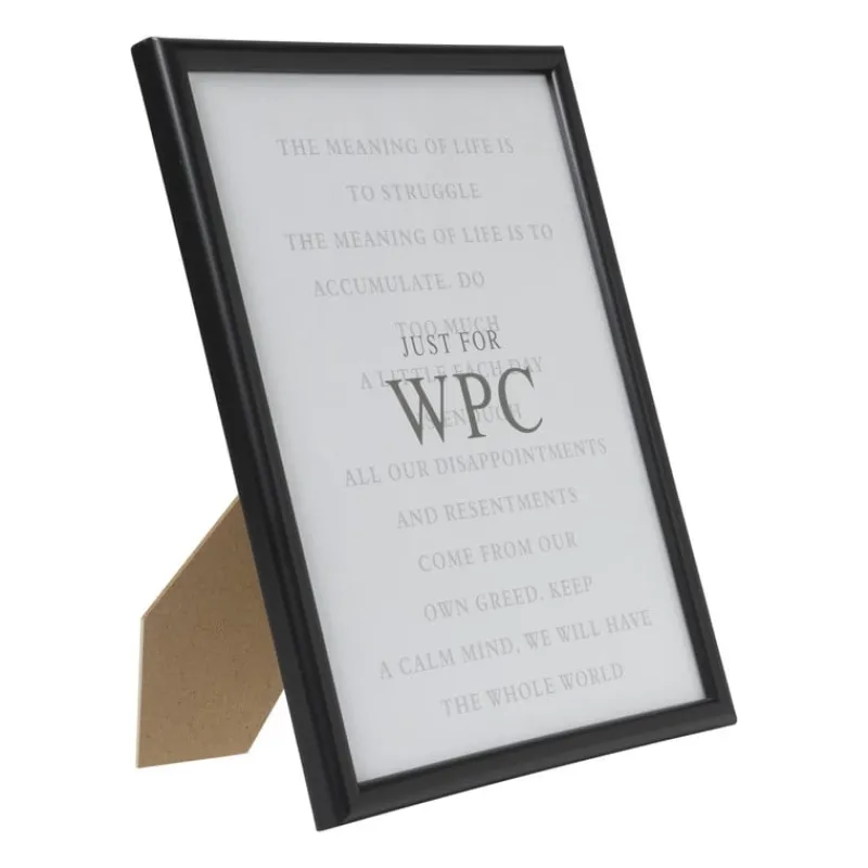Xenos Fotolijsten-Fotolijst WPC - zwart - 20x25 cm