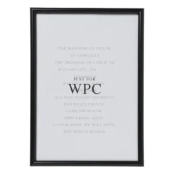 Xenos Fotolijsten-Fotolijst WPC - zwart - 21x30 cm
