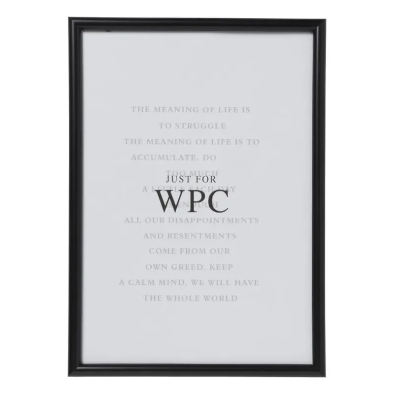 Xenos Fotolijsten-Fotolijst WPC - zwart - 21x30 cm