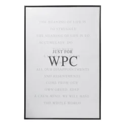 Xenos Fotolijsten-Fotolijst WPC - zwart - 60x90 cm