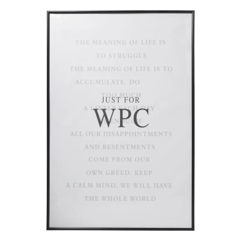 Xenos Fotolijsten-Fotolijst WPC - zwart - 60x90 cm