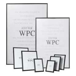 Xenos Fotolijsten-Fotolijst WPC - zwart - 60x90 cm