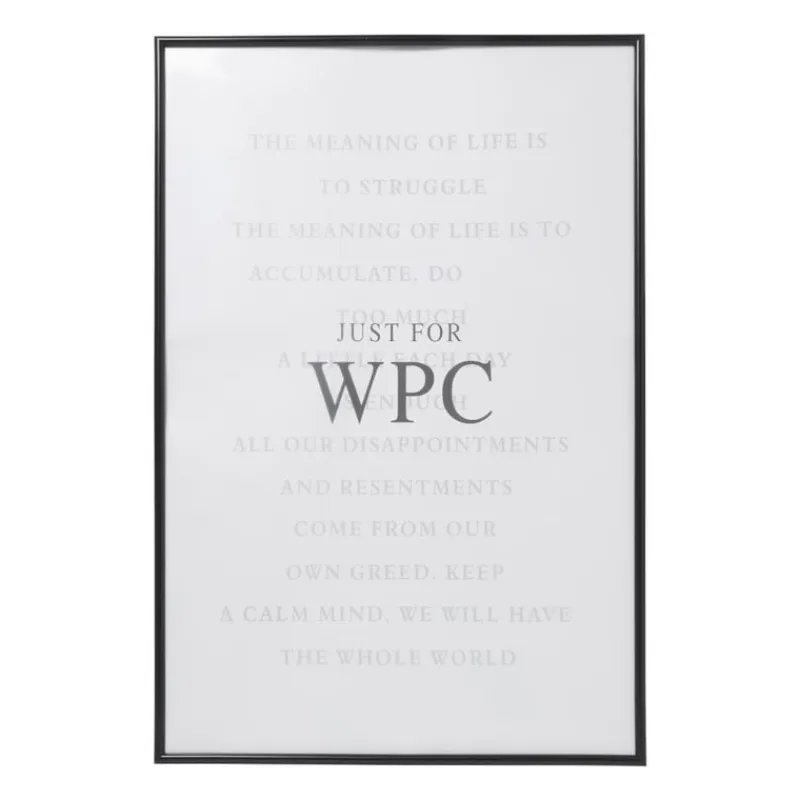 Xenos Fotolijsten-Fotolijst WPC - zwart - 50x75 cm