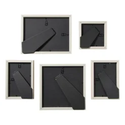 Xenos Fotolijsten-Fotolijstjes - hout - set van 5