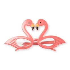 Xenos Verkleedaccessoires-Funny bril - flamingo