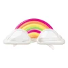 Xenos Verkleedaccessoires-Funny bril - regenboog