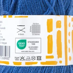 Xenos Garen-Garen acryl - blauw - 100 gram - 240 meter