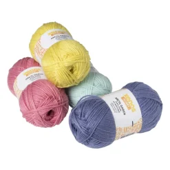 Xenos Garen-Garen acryl - geel - 100 gram - 250 meter