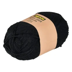 Xenos Garen-Garen acryl - zwart - 100 gram - 250 meter