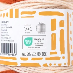 Xenos Garen-Garen cakemix - oranje - 100 gram - 160 meter
