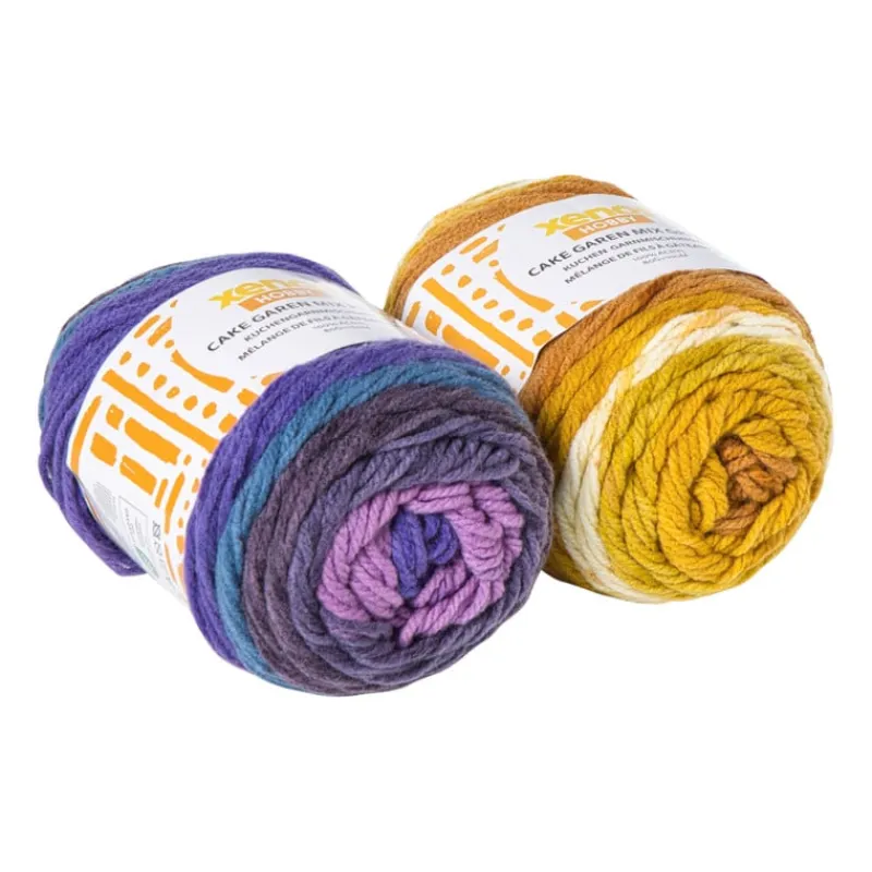 Xenos Garen-Garen cakemix - paars - 100 gram - 160 meter