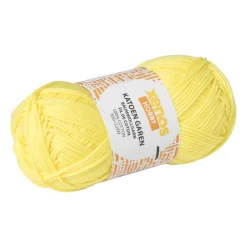 Xenos Garen-Garen katoen - geel - 50 gram - 100 meter