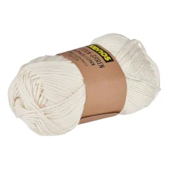Xenos Garen-Garen katoen - offwhite - 50 gram - 125 meter