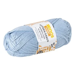 Xenos Garen-Garen katoen lichtblauw - 50 gram - 125 meter